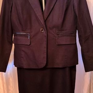 Calvin Klein gray suit size 8